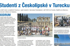 Erasmus+ v časopise Devítka